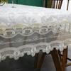 European Style Water And Oil Resistant Tablecloth Lace Embroidered Tea Table Cloth Tv Counter Cloth Wear-Resistant Tablecloth