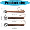 Fausthammer Handwerksornament Hammer mit Holzgriff Multifunktioneller Edelstahlkopfhammer DIY Handarbeit