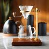 Coffee Dripper Stand with Wooden Base Minimalist Pour Over