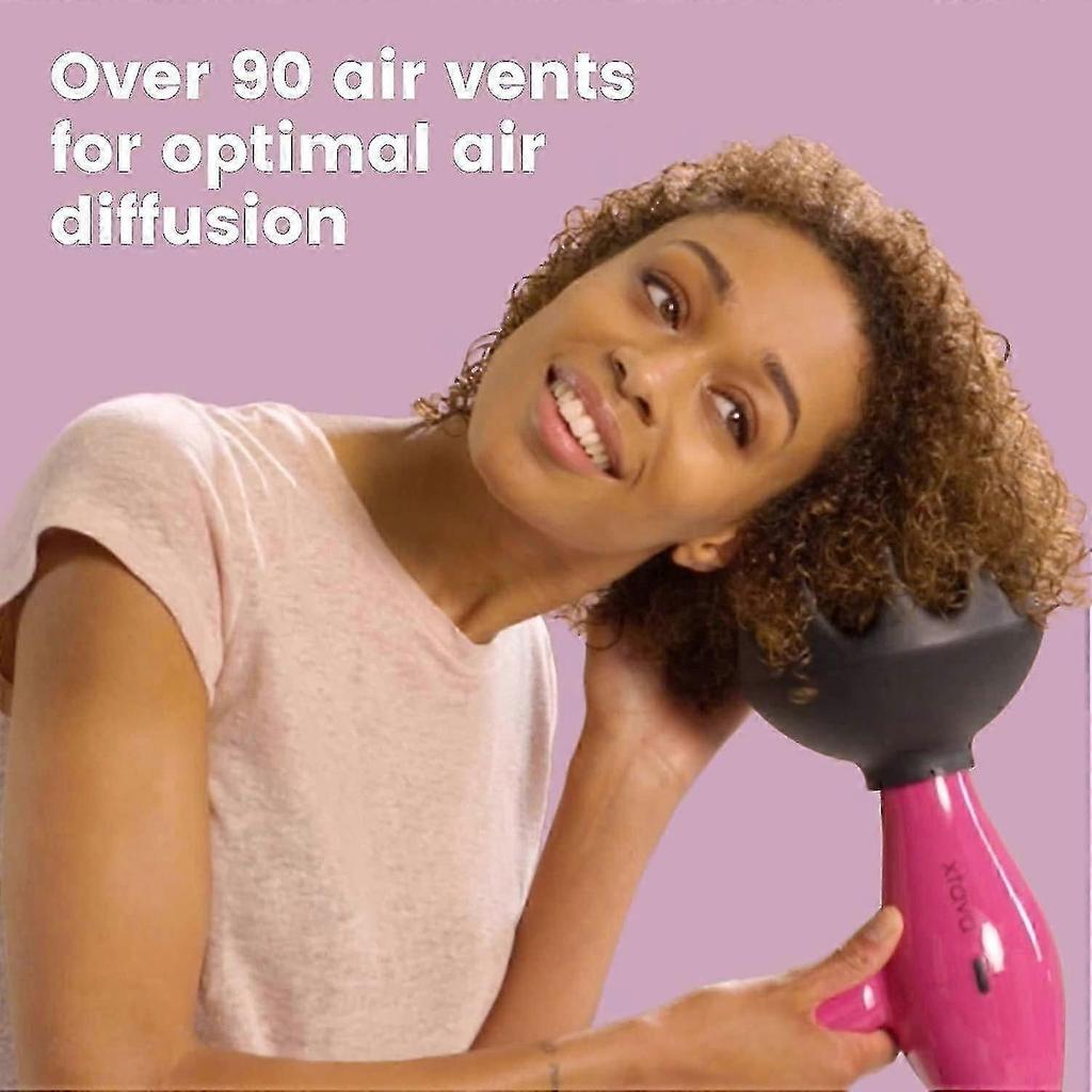 Velký difuzér na vlasy Black Orchid pro kudrnaté a přirozené vlasy
