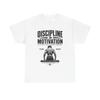 Discipline Over Motivation T-Shirt — Gym Motivational Workout Tee