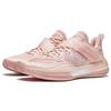 Li Ning Liren3 TEAM Abrasion Resistant Breathable Low top Basketball Shoes Men's Peach Orange Pink ABAS095-9