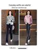 2025 Women's Trendy Three-Piece Tracksuit for Outdoor Running - Loose-Fit Fashion for Autumn/Spring