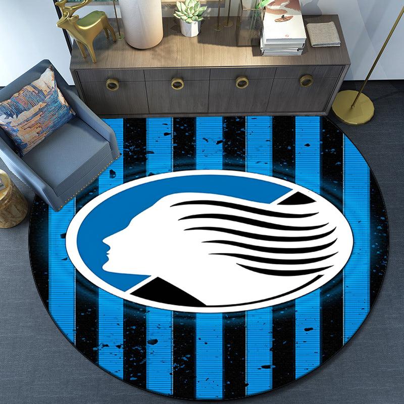 Atlanta Football Club Round Rug for Livingroom,Bedroom, Palyroom, Chair Rug, Area Rug, Circle Carpet, Fan Christmas Gift