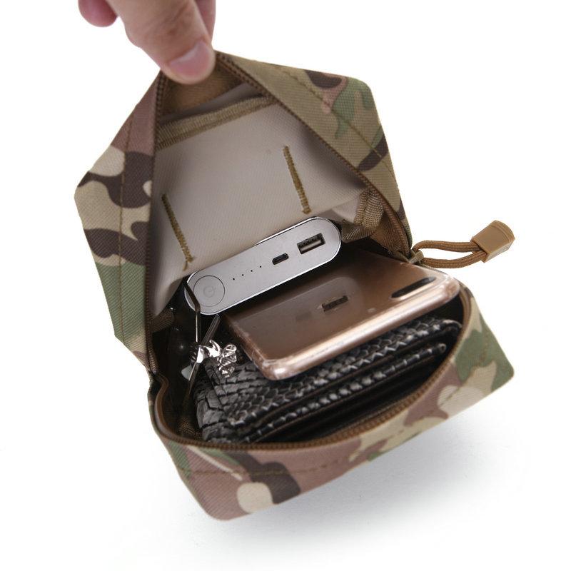 Outdoor Molle EDC Tasche Wasserdichtes Nylon Mehrzweck-Pack Taktische Universelle Jagd Camping Tasche MOLLE Zubehörtasche