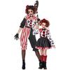 Game Theme Kids Clown Costume Set For Halloween Party And School Performance