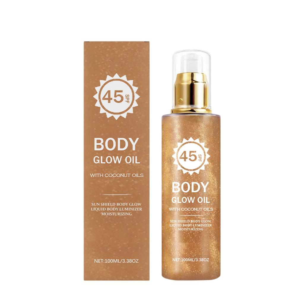 Sunscreen Oil Body Care Oil For Outdoor UV , Refreshing And Non-greasy 100ml