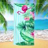 1 Stück Style Blau Mandalay Muster Strandtuch, Ultrafeine Faser Stranddecke, Hochsaugfähiges Badetuch, Geeignet für den Sommer