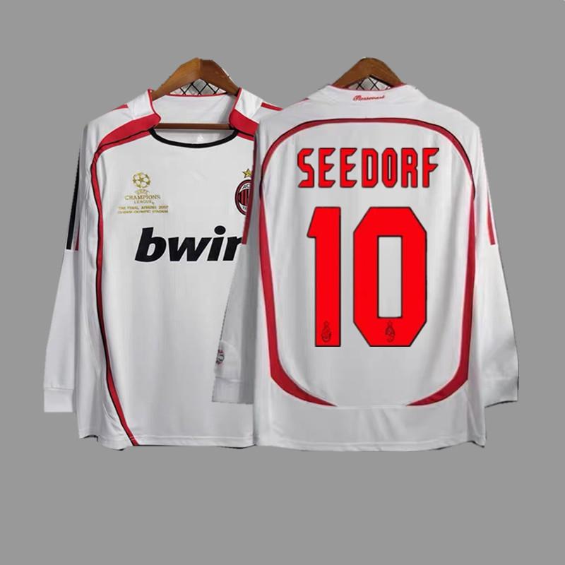 AC vintage jersey football jersey Maldini Tonali Ibka Piatek Shevchenko jersey
