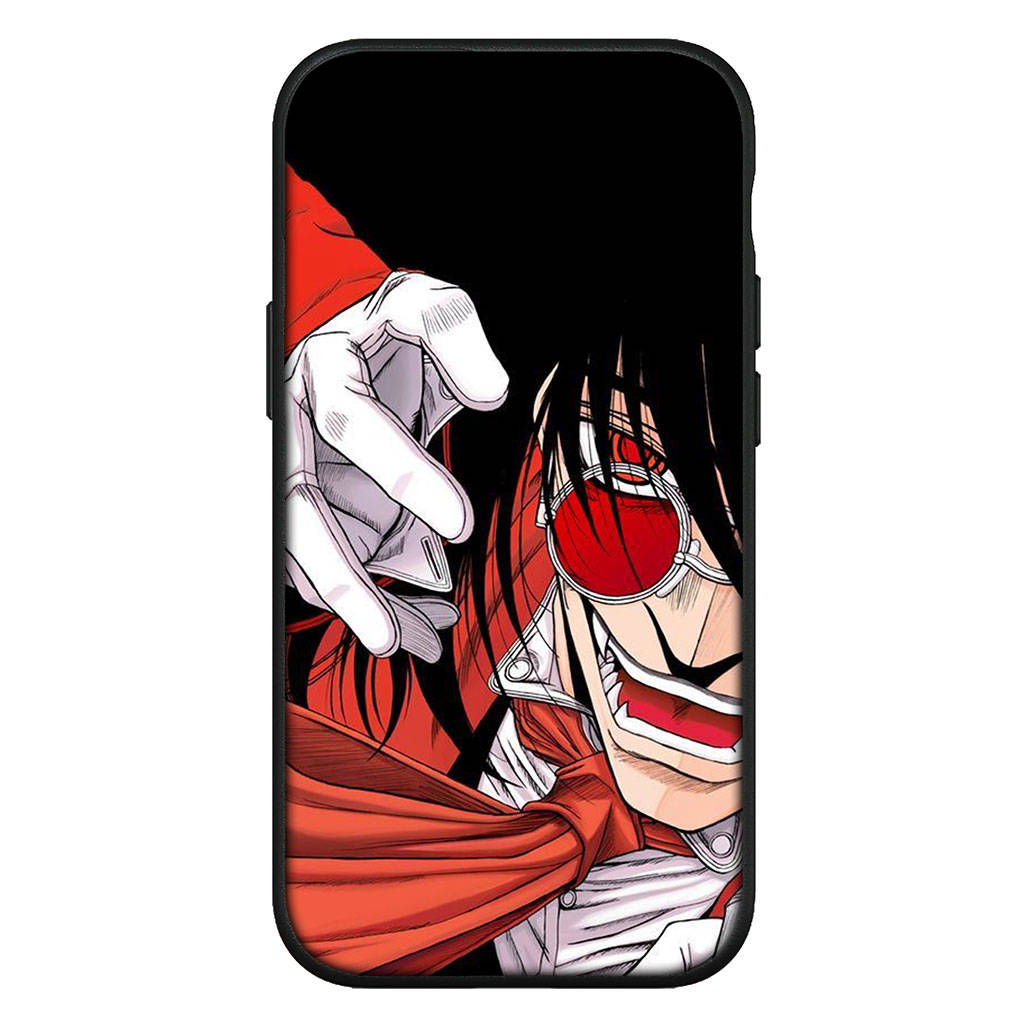 Cover for iPhone 16 15 Xiaomi Redmi Note 14 13 12 11 Pro Max X 8 9 16e Samsung Galaxy S25 S24 S23 Moto G85 G75 OPPO Huawei Hellsing Alucard Phone Case