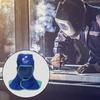 2 Pcs Flame Retardant Safety Welding Neck Head Protective Blue