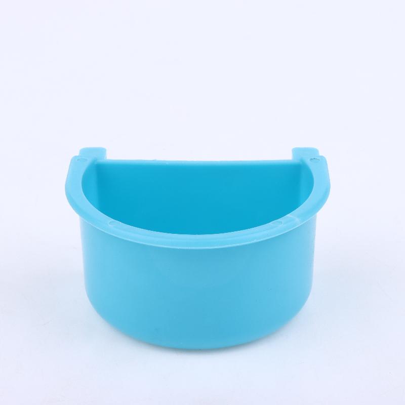 New 5pcs Bird Food Feeding Dish Easy To Install Bird Cage Feeder Bowl For Small Animals Budgie Parrot Parakeets Lovebirds
