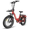 Elektrofahrrad Fafrees F20 Max 20" 500W Motor Faltbares Elektrofahrrad 48V 30AH Doppelscheibenbremsen Max. Belastung 150 kg LCD-Display