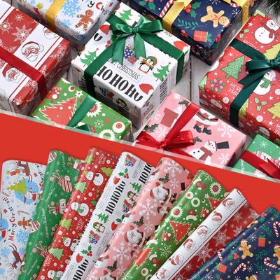 Christmas Wrapping Paper - Christmas Decorations | Christmas Gift Bags | Christmas Tissue Paper-Christmas Gifts For Kids Men Women 27x20 Inch