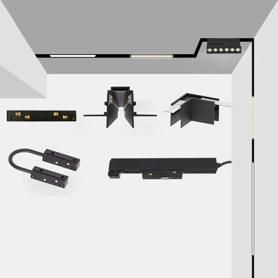 20 Type Magnetic Track Light Any Link And Conductive Module Various Track Accessories
