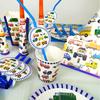Engineering Car Childrens Birthday Party Theme Decoration Tableware Disposable