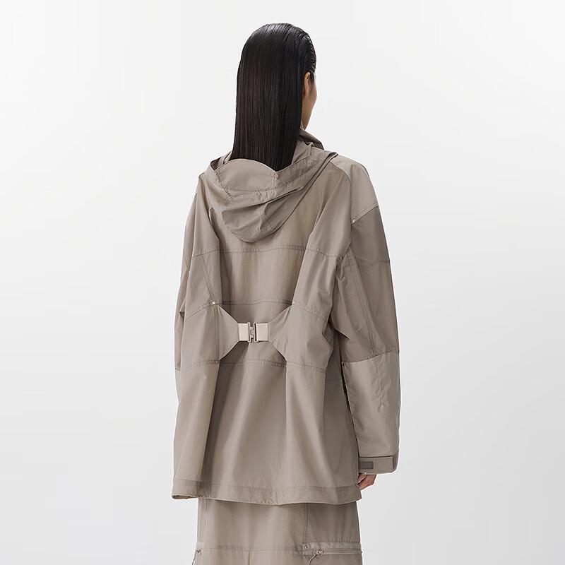 JNBY 25 Spring Sun Protection Hooded Windbreaker