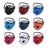 Face Mask with 10 Filters Reusable Carbon Filter Dust Adjustable Goggles, 6-Layer Breathable Cycling Filters, Protection Breathing Valve, Eye