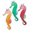 Aquarium Luminous Seahorse Decoration Fish Tank Silicone Artificial Fluorescent Seahorse Landscape Ornaments Aquarium Decor