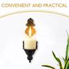 Decorative Nordic Tealight Stand Iron Art Metal Candlesticks Wall Mounted Candle Holder  Home Decor
