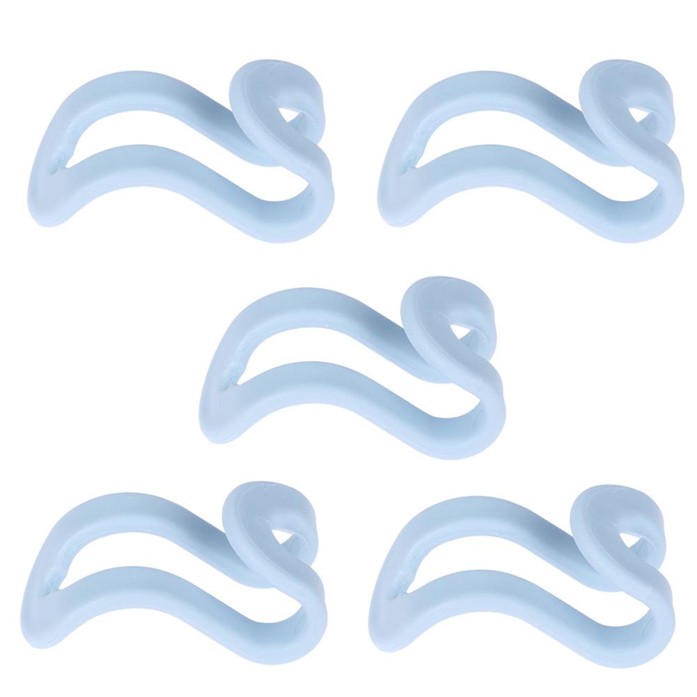 

Puntos 5/10/15 шт. Мини нескользящие вешалки для хранения домашней одежды набор крючков-фиксаторов 5pcs синий