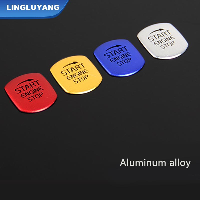 Car Accessories for Volvo XC60 XC90 S90 V90 V60 S60 Start Button Parking Hand Brake Patch Decorative Car Stickers Car Styling