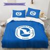 Σετ Κλινοσκεπασμάτων Μοτίβο Brighton & Hove Albion, Σετ Παπλώματος Κάλυμμα Παπλώματος Μαξιλαροθήκη Οικιακό Δώρο Γενεθλίων(1 * παπλωματοθήκη + 2 * μαξιλαροθήκη, χωρίς πυρήνα)