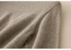 Baby Cashmere Seamless Slim Fit Half-High Neck Sweater