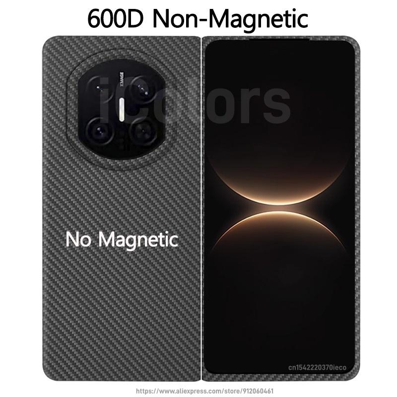 Magnetic Case for Huawei Mate X7 Aramid Carbon Fiber Cover For MagSafe Ultra Thin Lightweight Armor Protective Cover