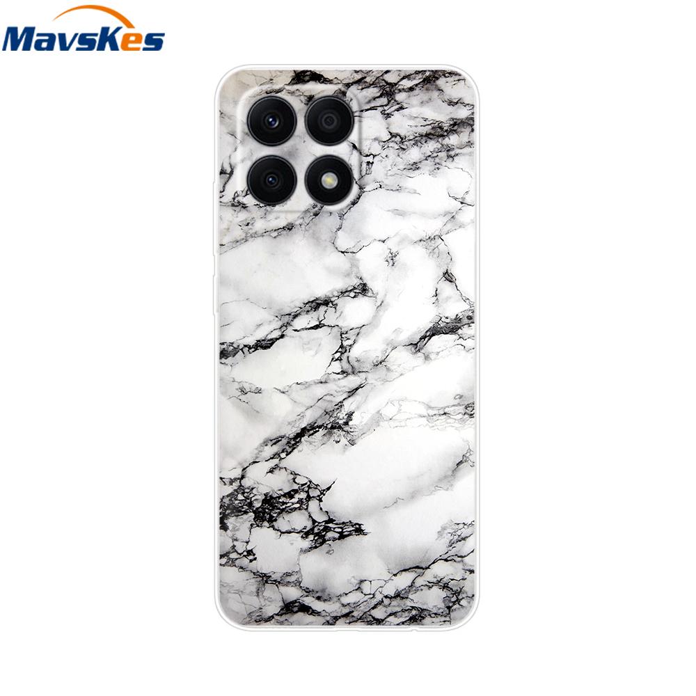 For Honor X8a 2023 Case 4G Funda Clear Soft Silicone TPU Phone Cover Case for Honor X8a Cover HonorX8a X 8a CRT-LX1 Bumper Coque