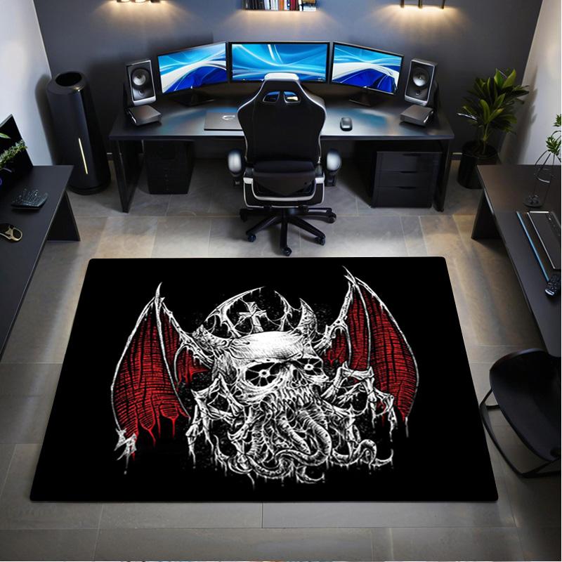 Halloween  Horror Rug - Home Carpet Office Decorative Carpet For Living Room Bedroom Door Mat Floor Rug Computer Chair Area Rug