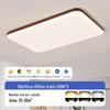 Original Wood LED Ceiling Light for Living, Study, Dining Rooms & Bedroom