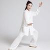Adult Silk Cotton Traditional Chinese Clothing Wushu Tai Chi Exercise Costume Men Women KungFu Martial Art Uniform Suit Outfits