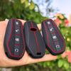 Silicone Car Remote Key Cover Holder Chain Key Case for BYD Atto 3 Han EV Dolphin Song PRO Max Tang DM Yuan Dolphin E2 Qin PLUS