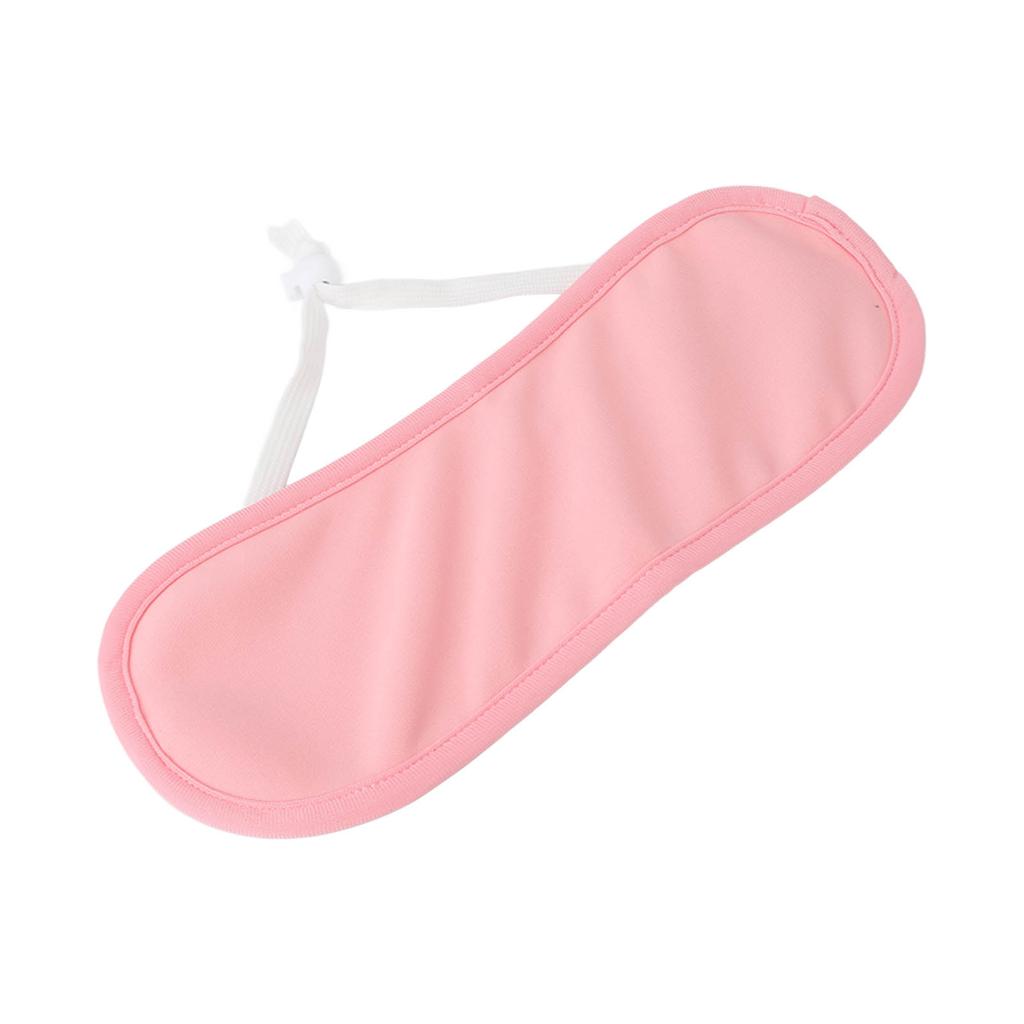 Castor Oil Neck Wrap Leakproof Reusable Thyroid Castor Oil Pack Compress for Men Women Pink