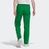 adidas Originals X Sporty & Rich Collaboration Retro Sports Solid Color Elastic Logo Straight Leg Sweatpants Women Bottoms Green IB2154