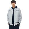 Anta Basketball Series Long Sleeve Single Breasted Loose Cotton Jacket Men Jackets 152541801-1