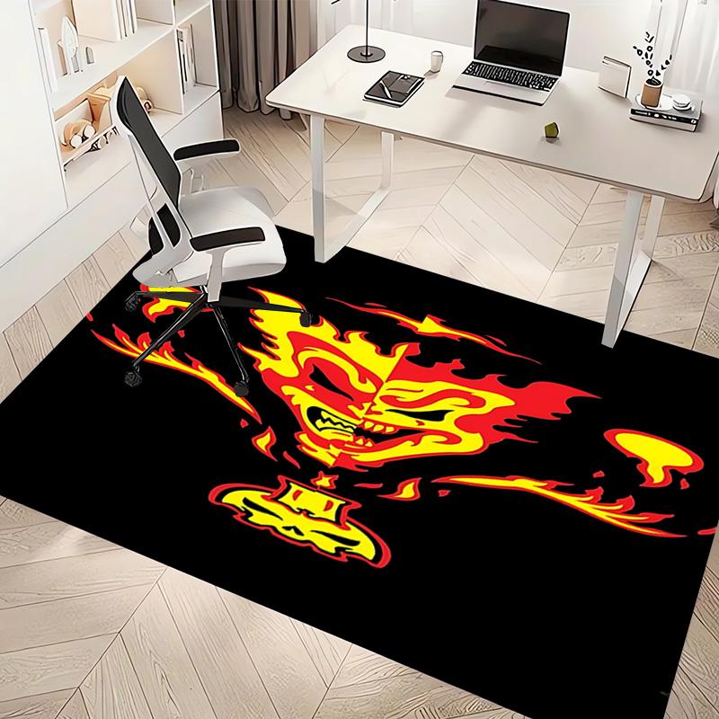 1pc Insane Clown Posse Print Area Rug - Soft, Washable Non-Slip Indoor Mat, Living Room, Home Office Decorative Rug,Office Decorative
