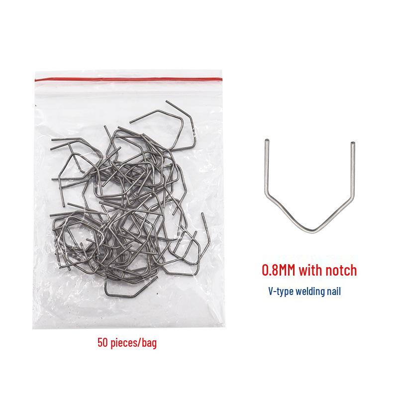 Car Bumper Repair Welding Nails Kit - Plastic Parts & Hot Melt Rivets