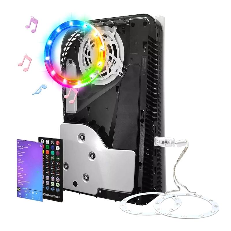 RGB LED Light Strip for Console 8 Colors 400 Effects DIY Decoration Accessories Flexible Tape Lights Strips