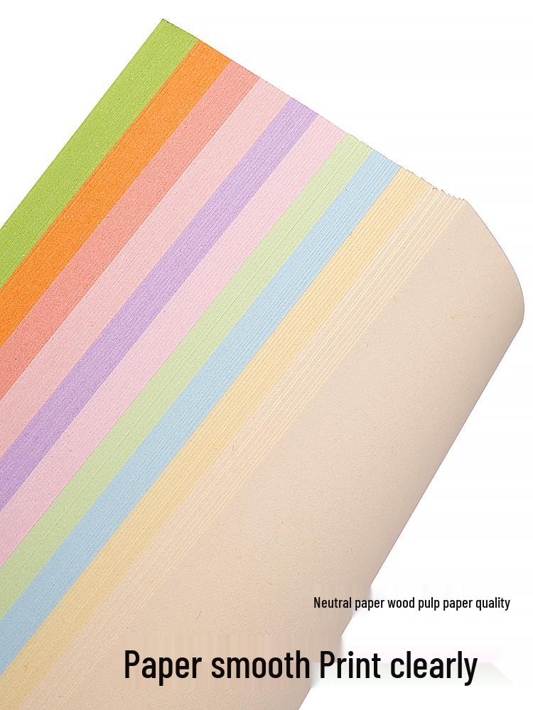 Macaron Color A4 Paper: Pink & Assorted, for Printing, Crafts, Origami & Kids' Projects