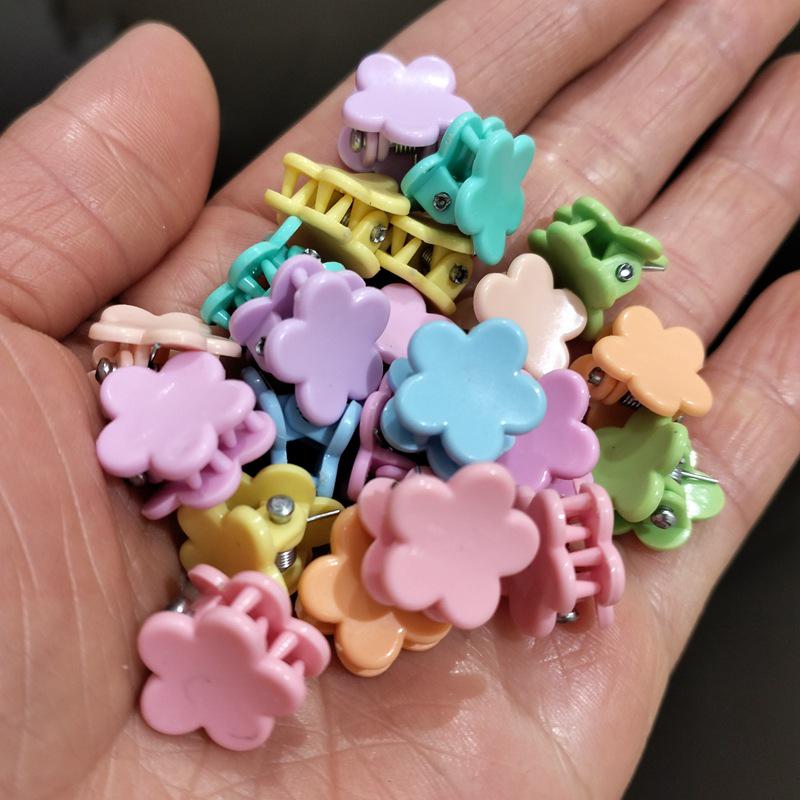 Set Mini Mollette per Bambini: Clip Margherita, Coniglio, Stella, Fiore di Prugno