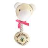 Interactive Plush Dog Toy Squeaky Stuffed Animal Dog Chew Toy Cotton Rope Tug of War Toy for Dogs Teeth Cleaning Puppy Teething