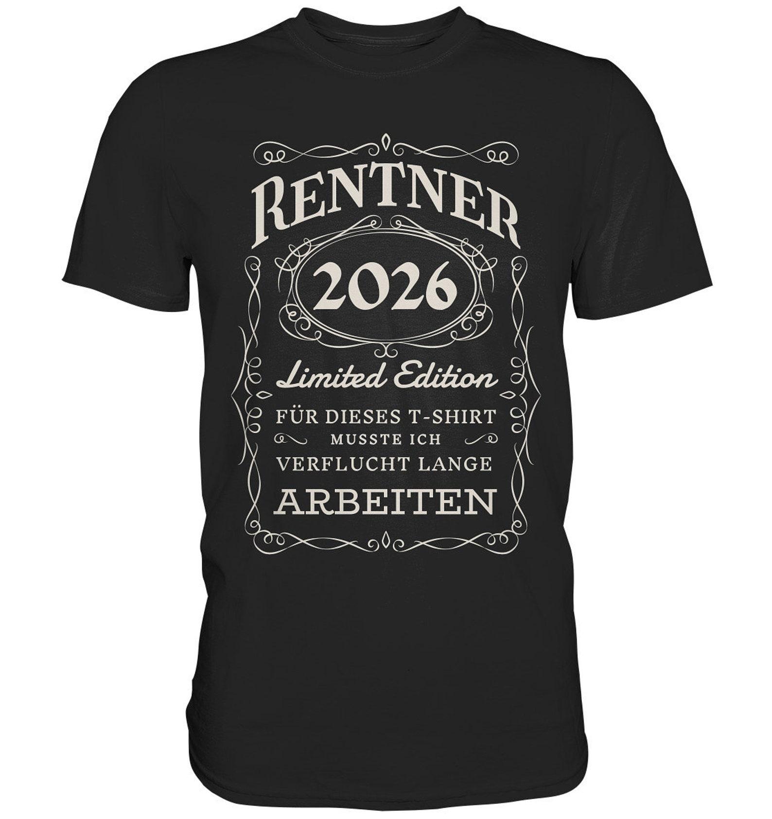 T Shirt Pensioner 2026 Saying Pension Farewell Gift Retirement Funny Retirement Gift Ideas - Premium T-Shirt XL