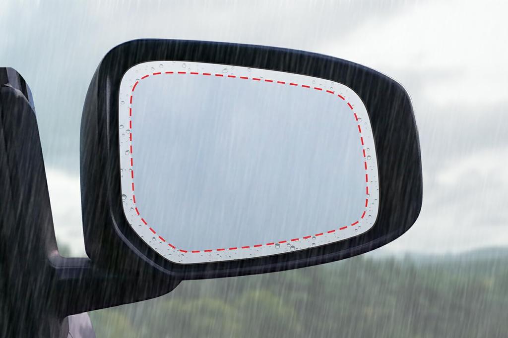 [Set of 2] ClearView NISSAN ROOX 2024 Model Hydrophilic Film, Door Mirror, Side Mirror,
