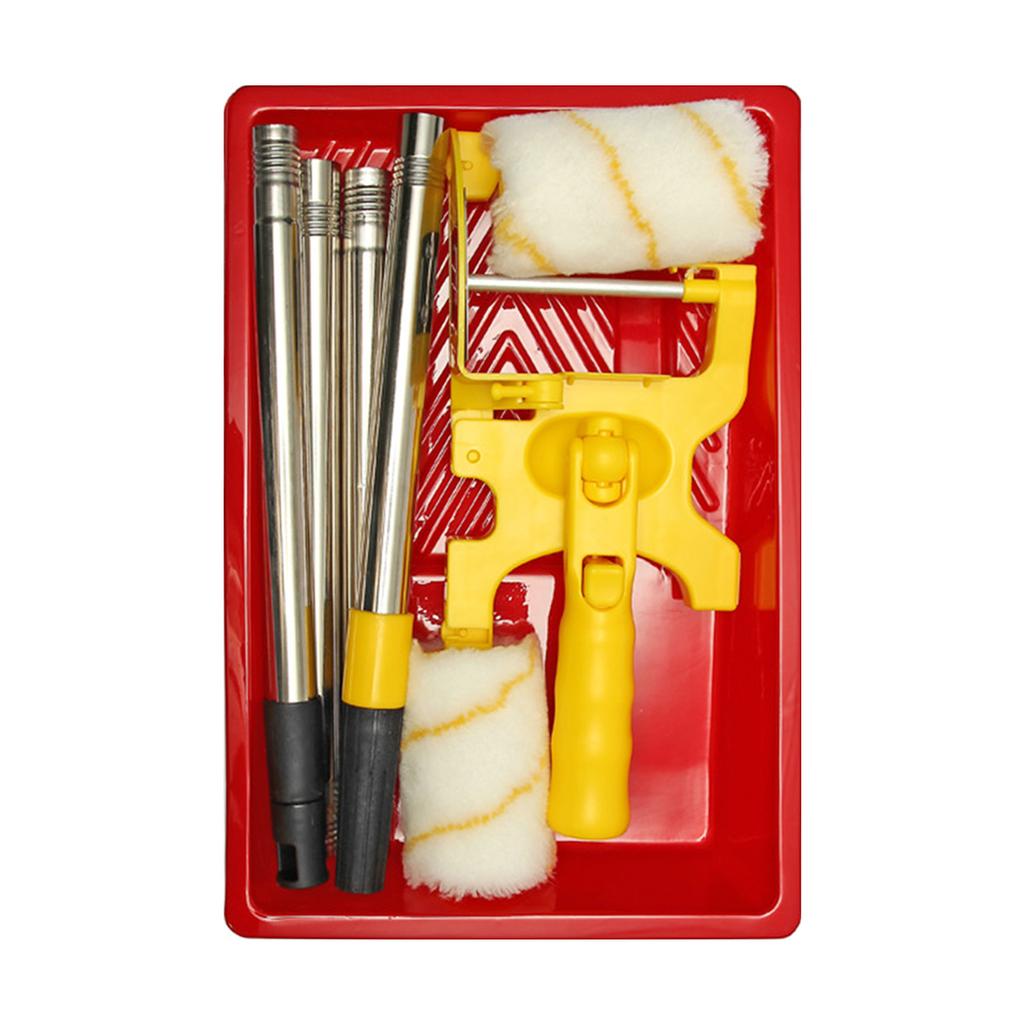 Wall Paint Roller Set Multifunctional Roller Paint Runner Brush Clean-cut Edger Rolling Brush for Wall Painting Treatment Tools