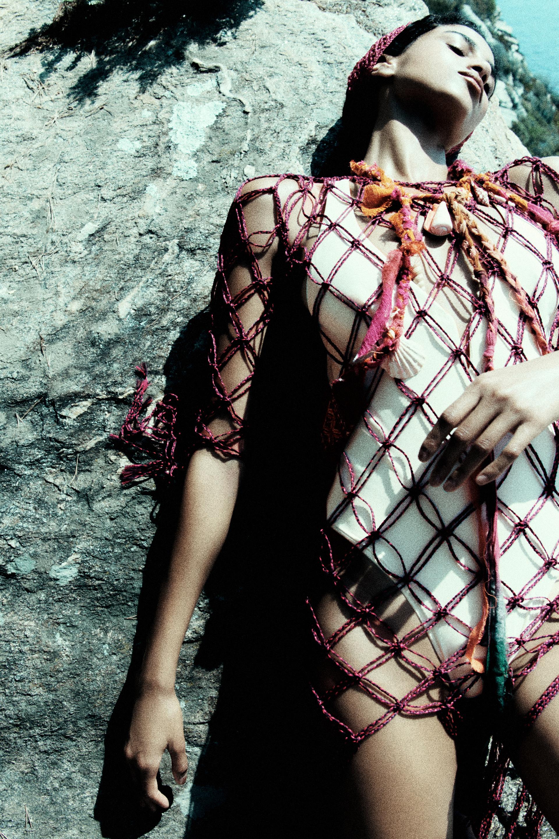 

ПЛАТЬЕ МАКРАМЕ