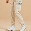 Li Ning X Artist DFT Wade Series Drawstring Knitted Cuffed Casual Pants Men Bottoms Fog-Khaki AKXR591-2