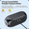 Functional Bluetooth-compatible Sound Box With 360°Output Digital Clock FM Radio Multiple Playbacks For Entertainment
