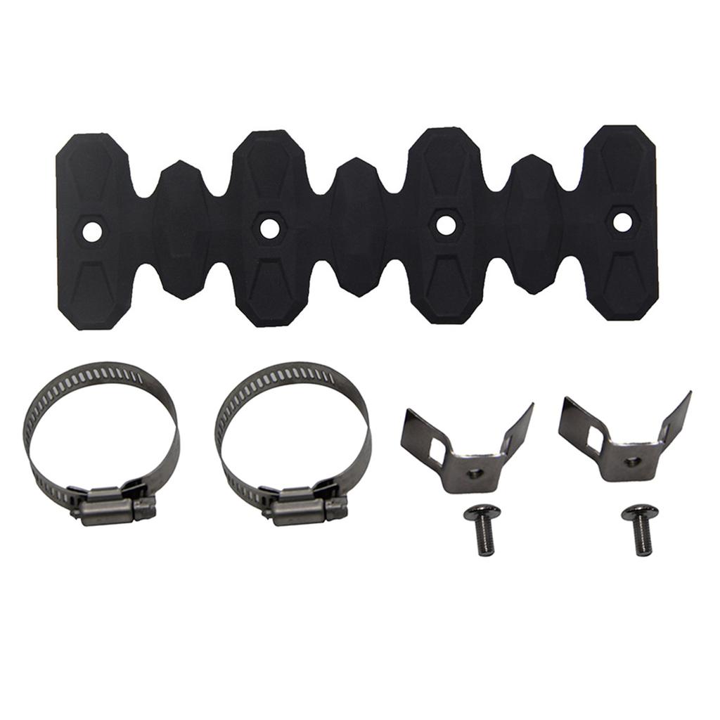 Versatile Silicone Exhaust Pipe Covers Easy to Install Silicone Exhaust Pipe Protections Heatproof for City Driving